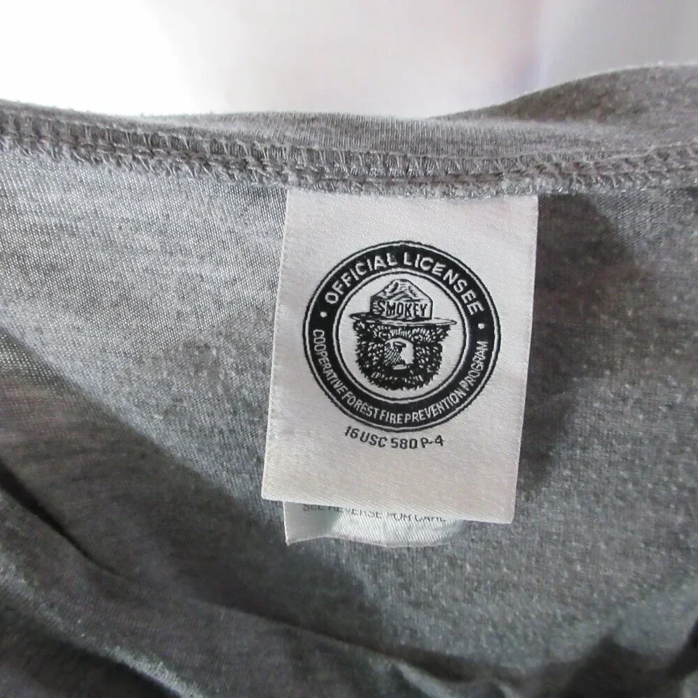 Smokey the Bear Only You Can Prevent Forest Fires T-Shirt Size XL - Picture 3 of 8